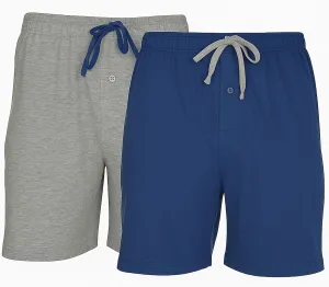 Hanes Mens 2 Pack Cotton Sleep Short, 7.5" Inseam, Comfortable and Breathable, Assorted Colors
