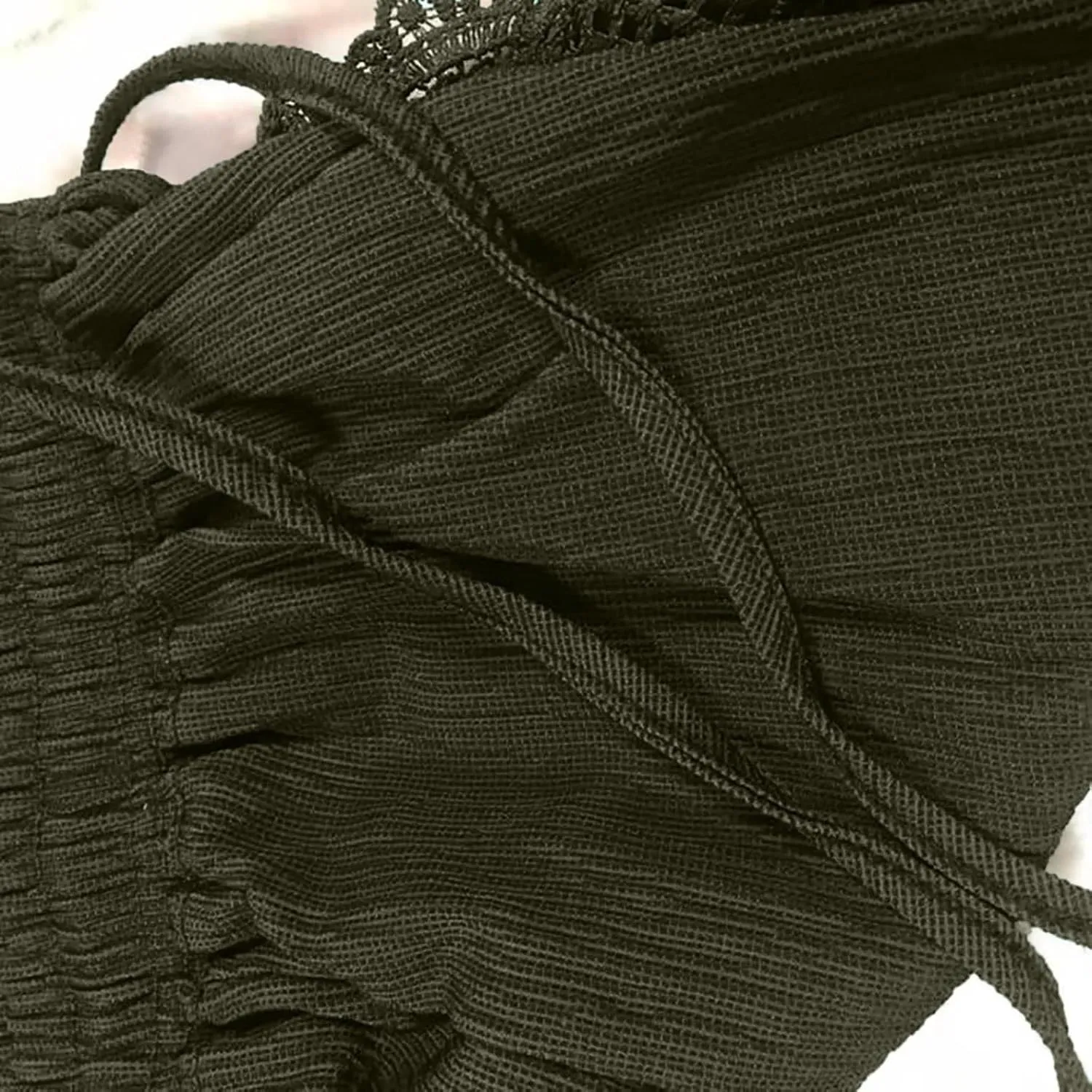 HAVUITYY Women Casual Shorts Summer Floral Lace Plus Size High Waist Drawstring Dressy Yoga Shorts Soft Trendy Beach Clothes