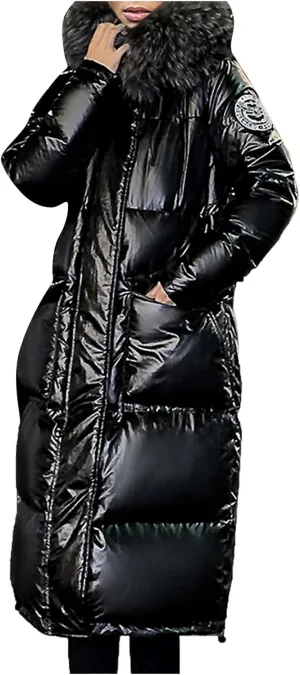 Hooded Cotton-padded Women Pocket Jackets Outerwear Fashion Long Coats Women's Coat Zip Hoodies for Women