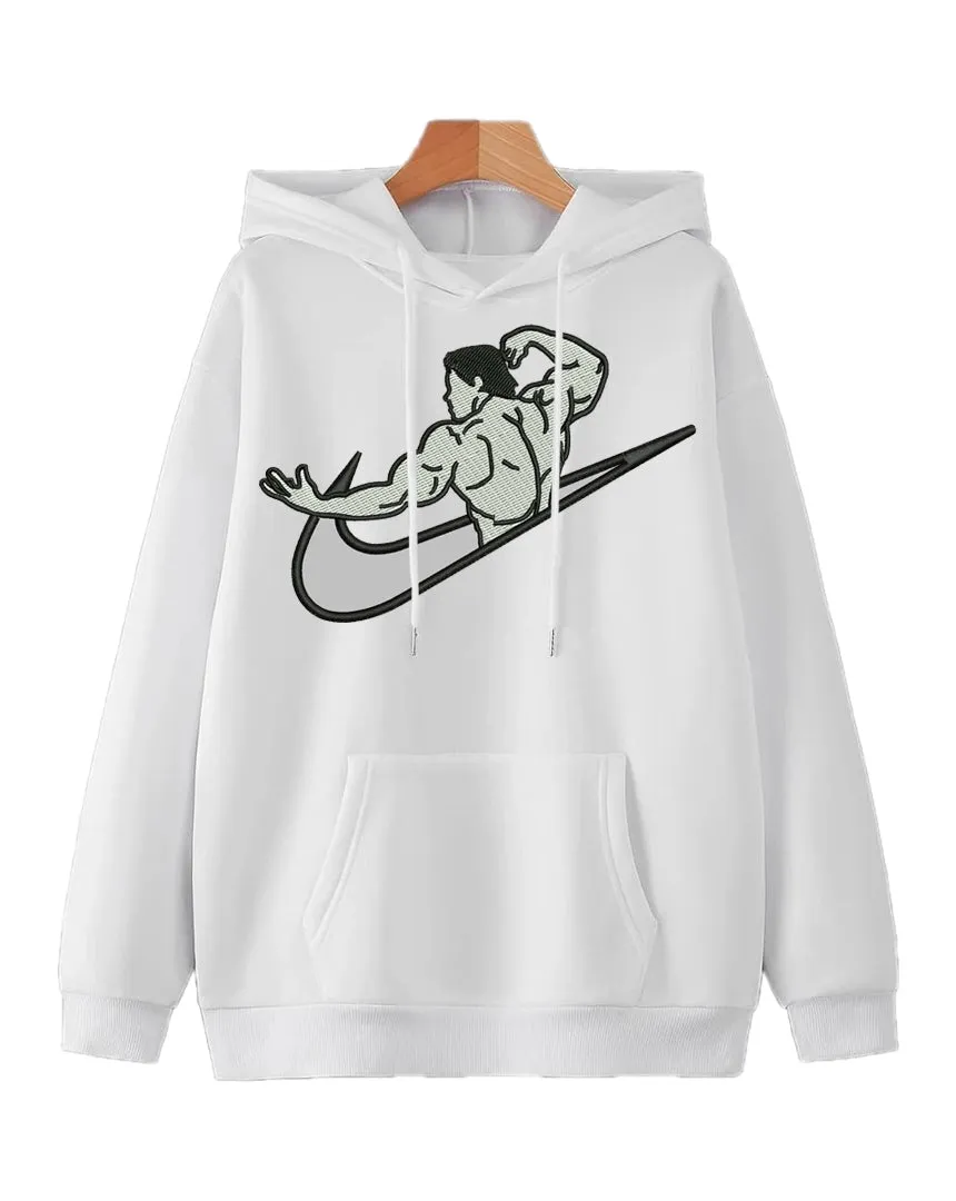 Hoodie Gym Arnold White