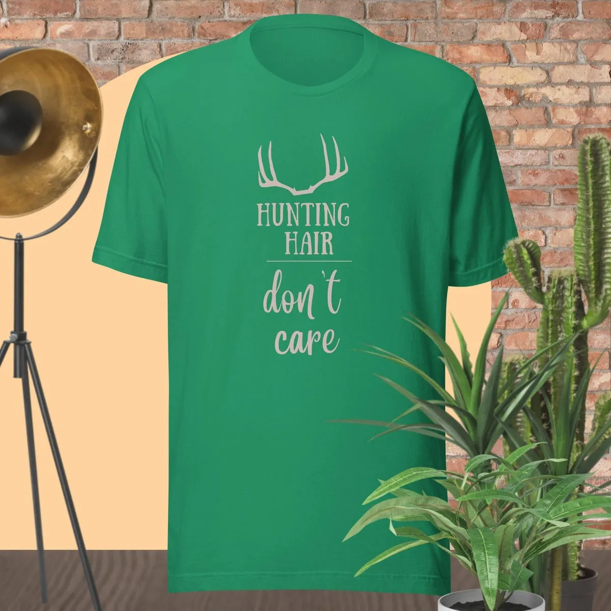 Hunting Hair, don't care T-shirt