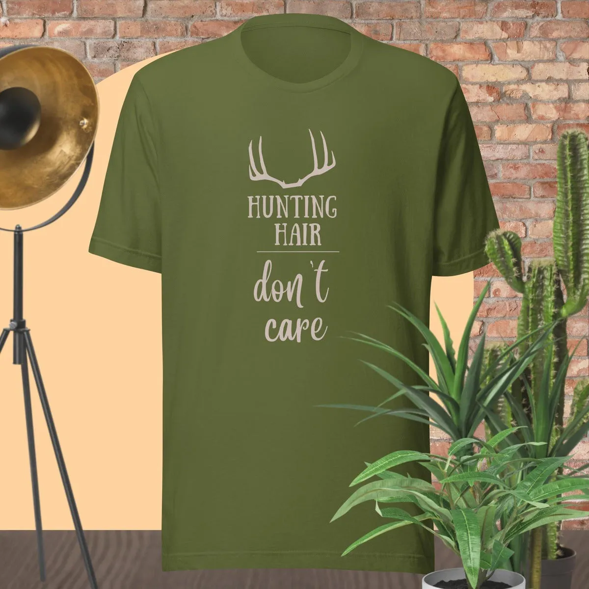 Hunting Hair, don't care T-shirt