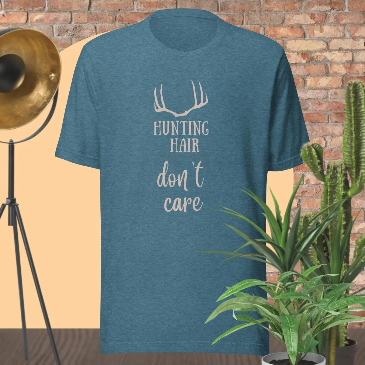 Hunting Hair, don't care T-shirt