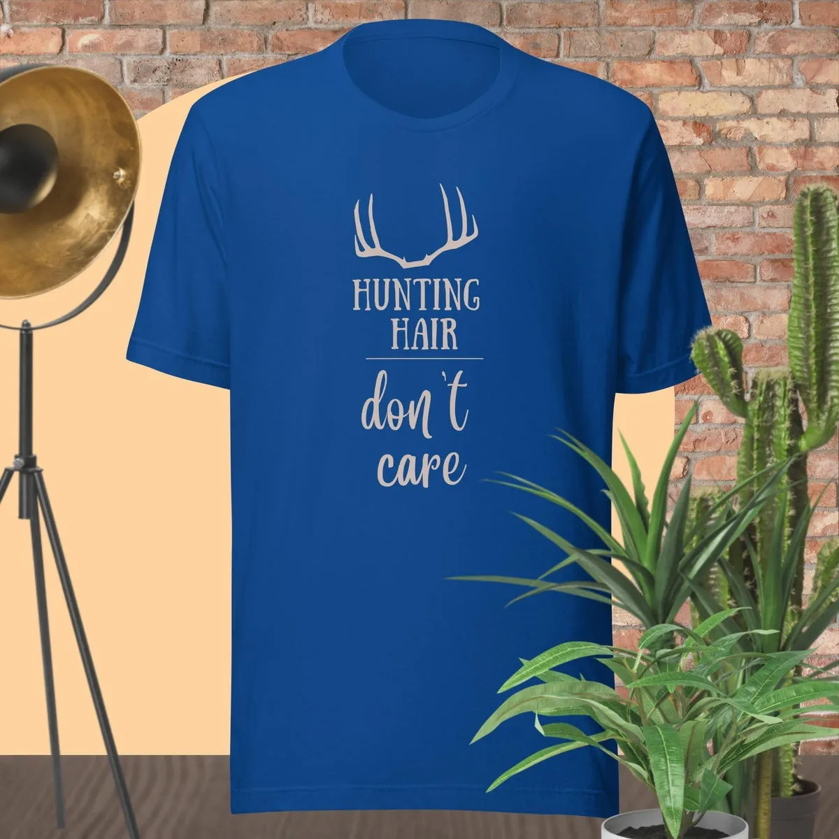Hunting Hair, don't care T-shirt