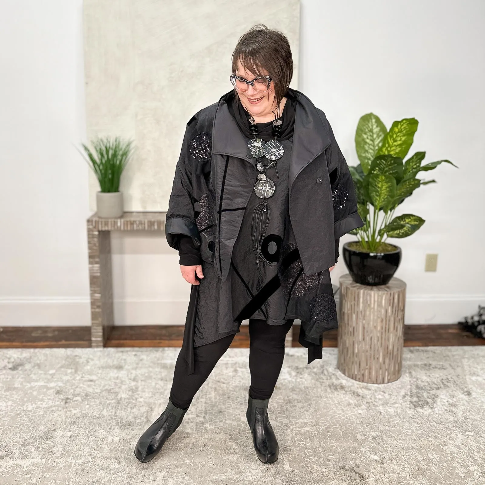 Imperia Tunic, Black