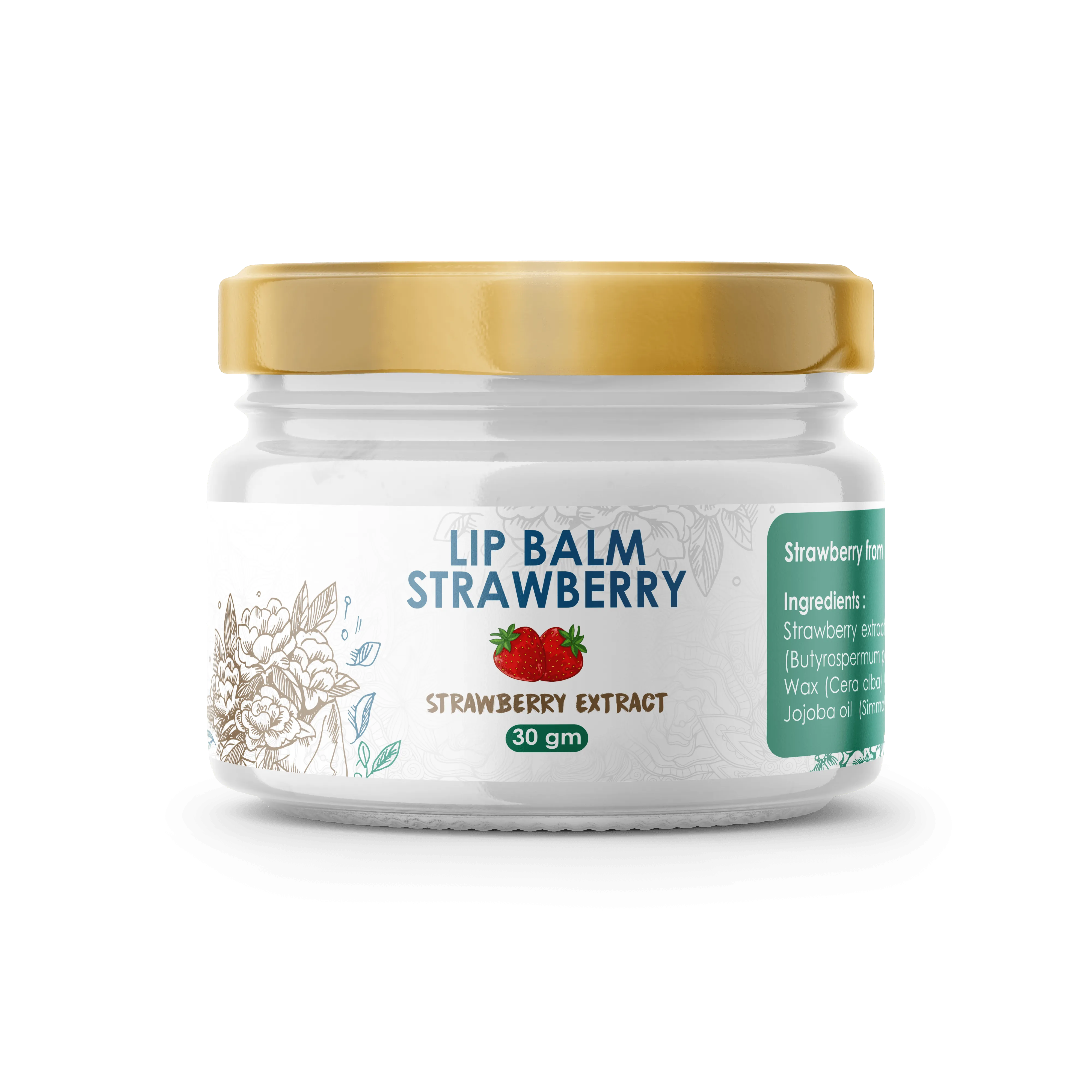 Infinity Naturals Lip Balm Strawberry Extract