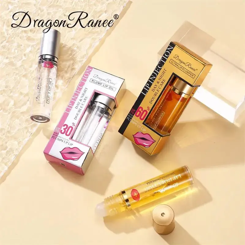 Instant Lip Enhancer Plumper Oil: Extreme Volumizing Lip Gloss Serum for Nourishment, Anti-Wrinkle Moisturization, and Sexy Lip Care Cosmetics