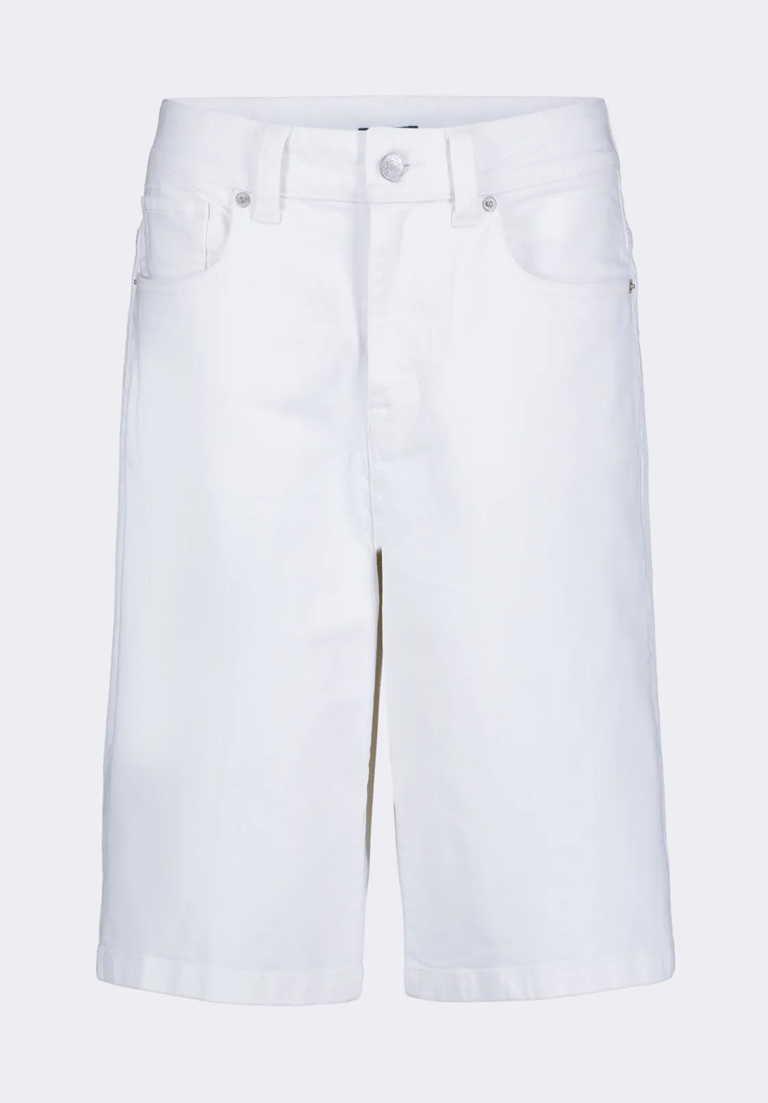 Jackie Women's Jorts, White - BL16074