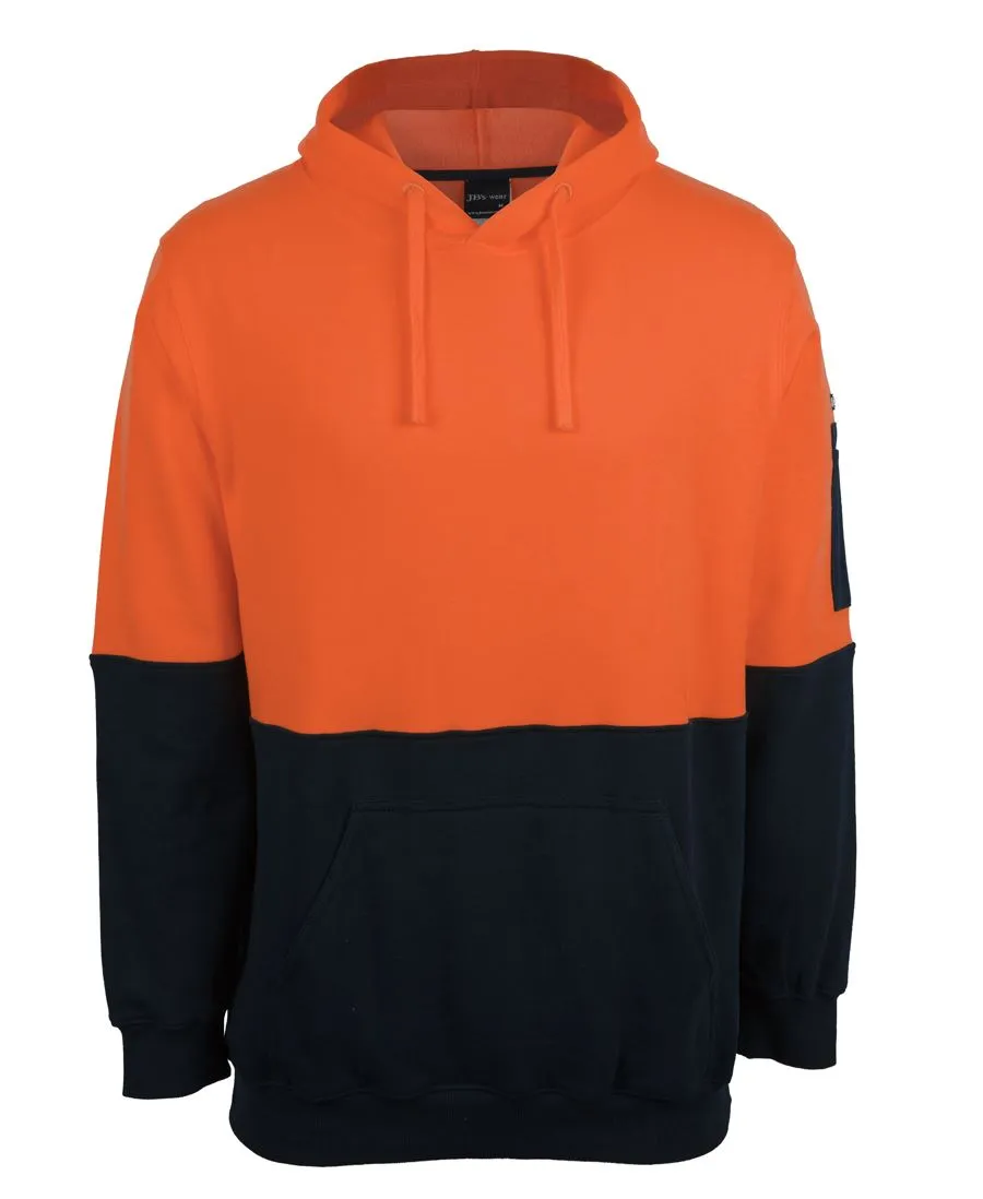 JB's Wear Hv 310 Cotton Pull Over Fleece Hoodie-(6HVPM)