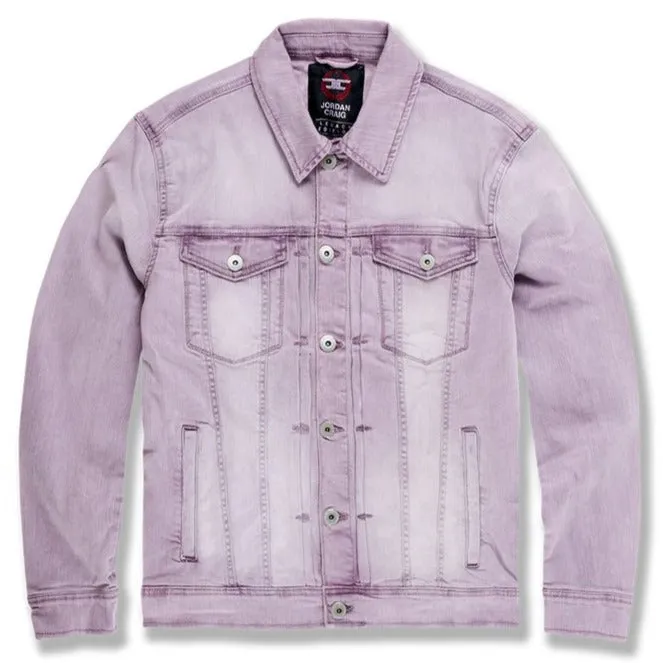 Jordan Craig-Atlanta Denim Jacket-Pastel Purple-91530
