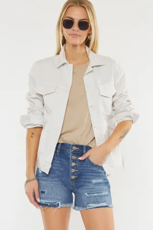 KanCan Krissy Ultra HR Mom Shorts