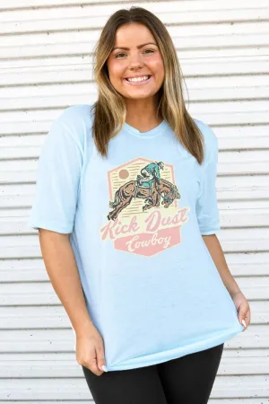 Kick Dust Cowboy Adult Soft-Tek Blend T-Shirt