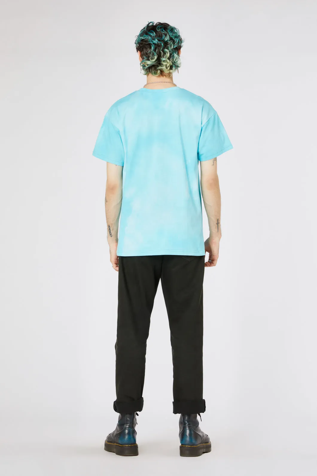Kiwi Oversized Tie Dye Tee
