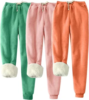 Ladies Solid Color Pants Fashion 2024 Comfy Trousers Classic Lightweight High Waist Pants Drawstring Pocket Trousers
