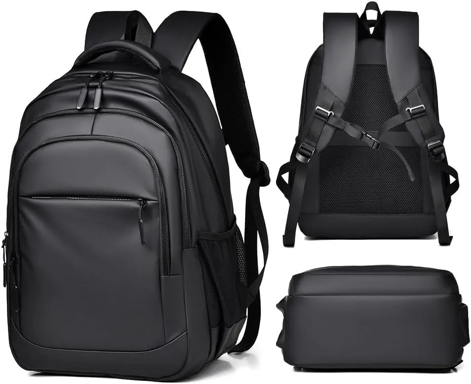 Laptop Backpack, Business Travel Durable Laptop Backpack For Men Women-Black