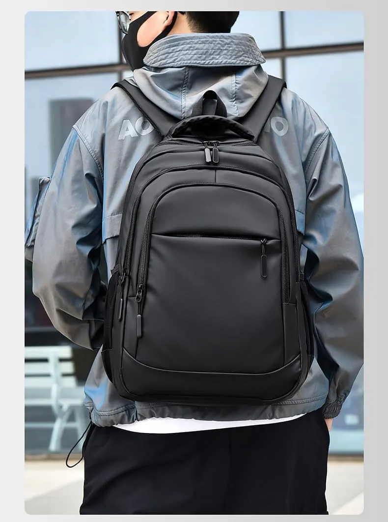 Laptop Backpack, Business Travel Durable Laptop Backpack For Men Women-Black