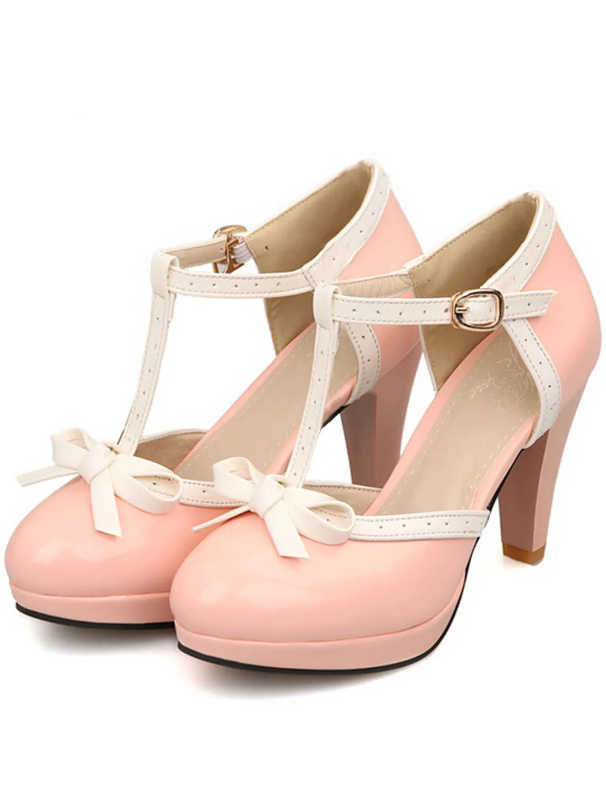 Latest Bow Décor High Heel Shoes
