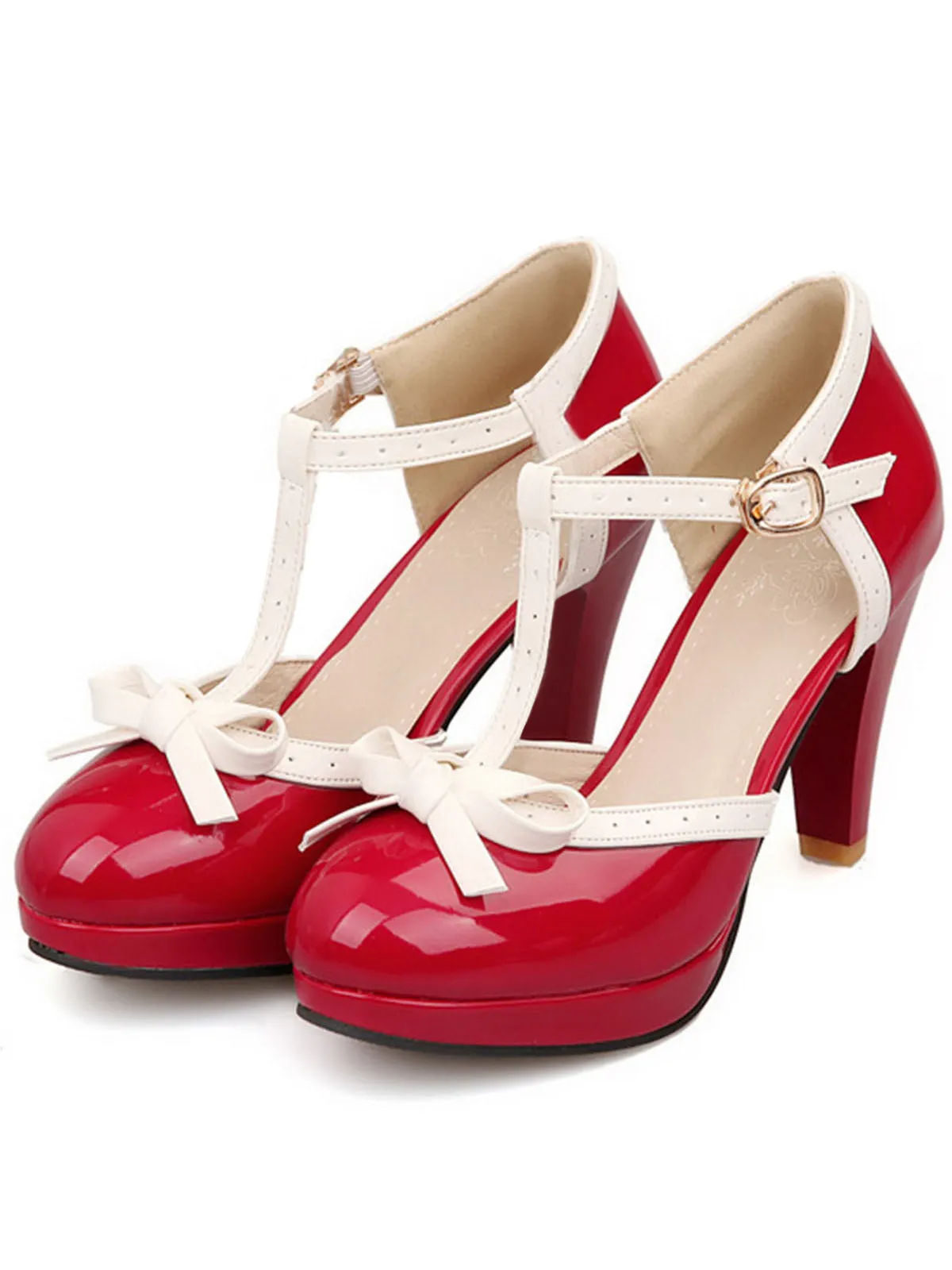 Latest Bow Décor High Heel Shoes