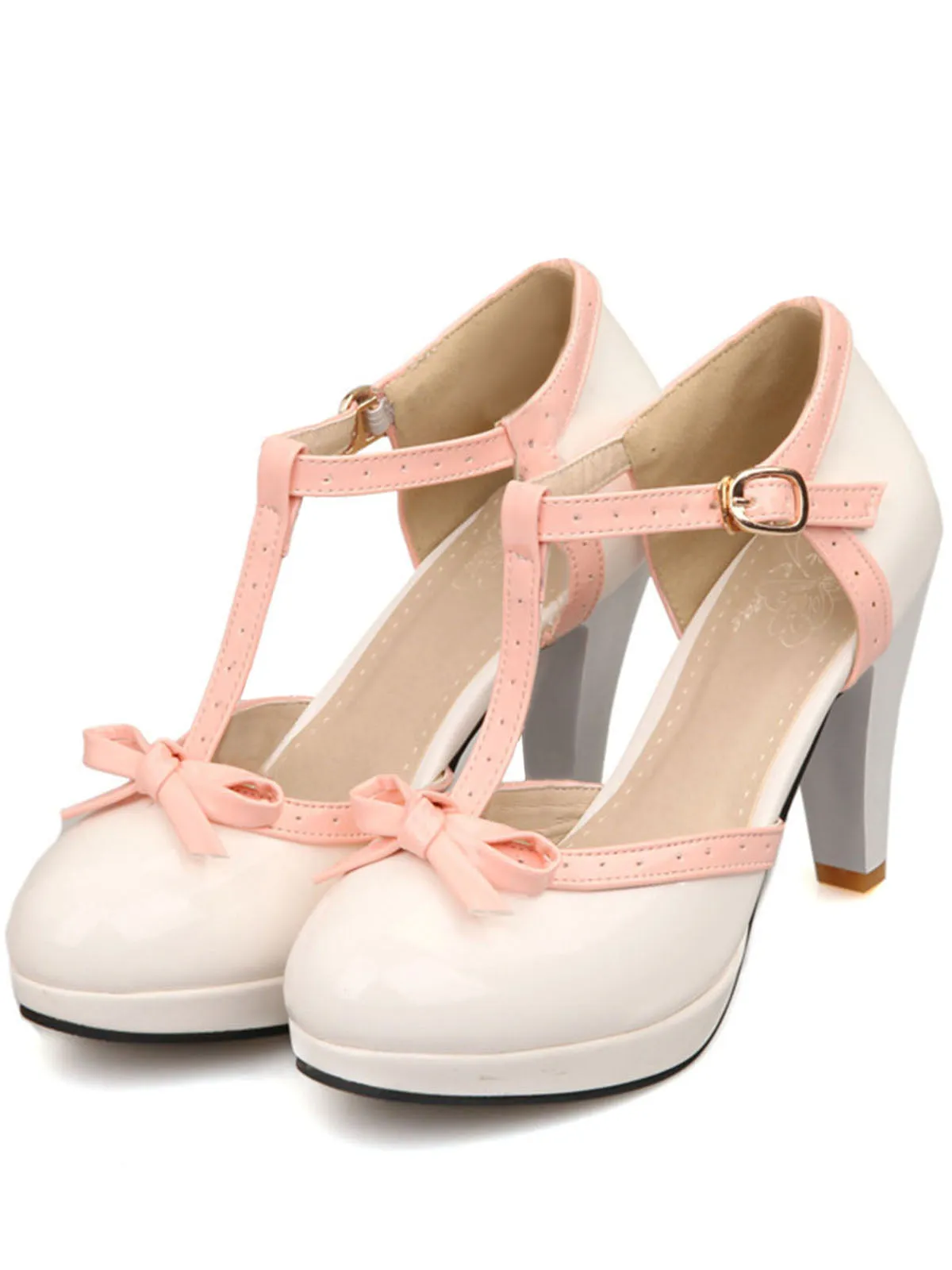 Latest Bow Décor High Heel Shoes