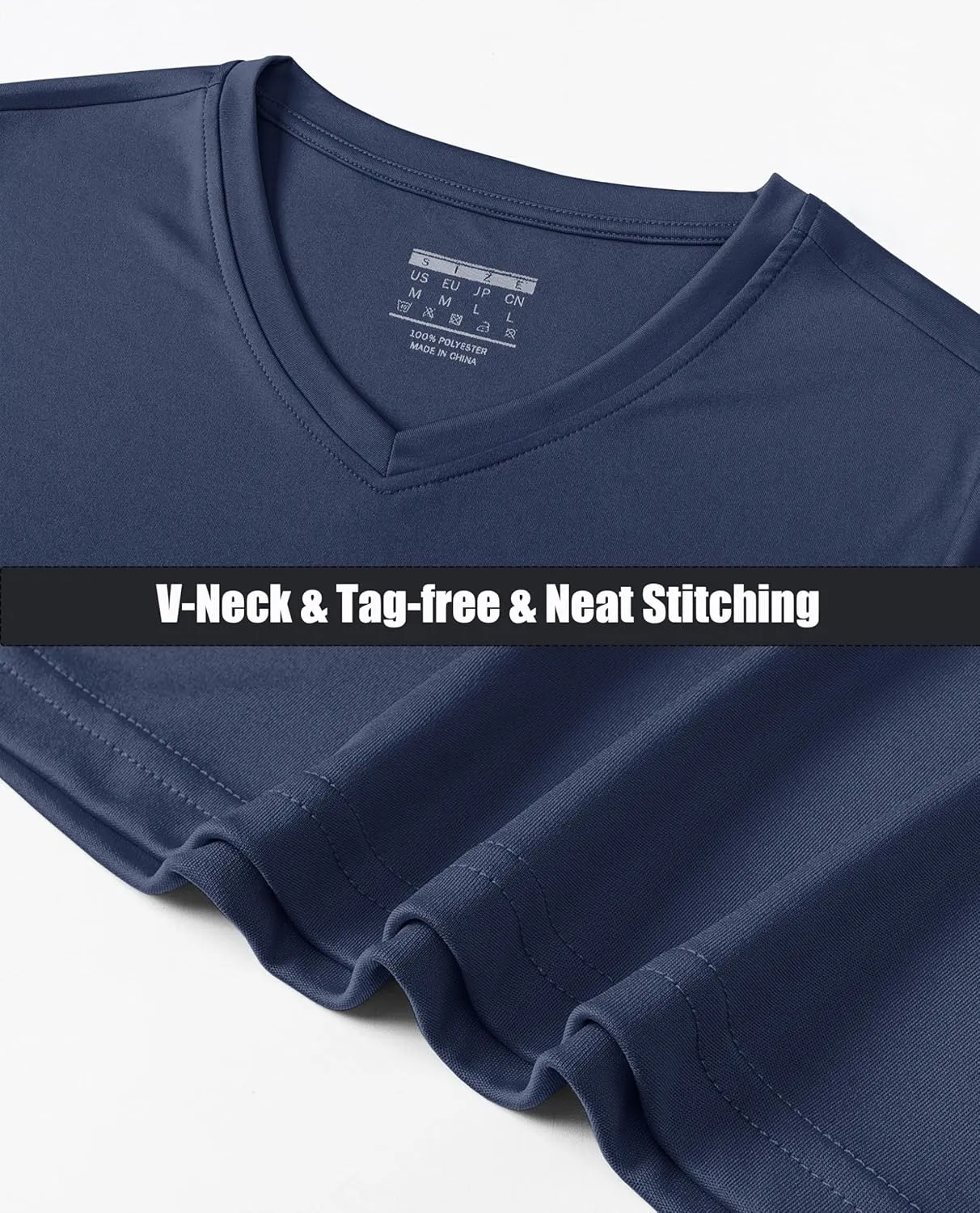 MAGCOMSEN SPF Shirts for Women Long Sleeve Workout Tops V-Neck UPF 50  UV Sun Shirt Quick Dry Performance Tees Swim Tops