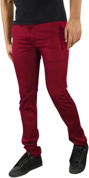 Mens Business Chino Pants Slim Fit Modern Style Cropped Pants Casual Lightweight Tapered Trousers Fashion Kakhi Pants