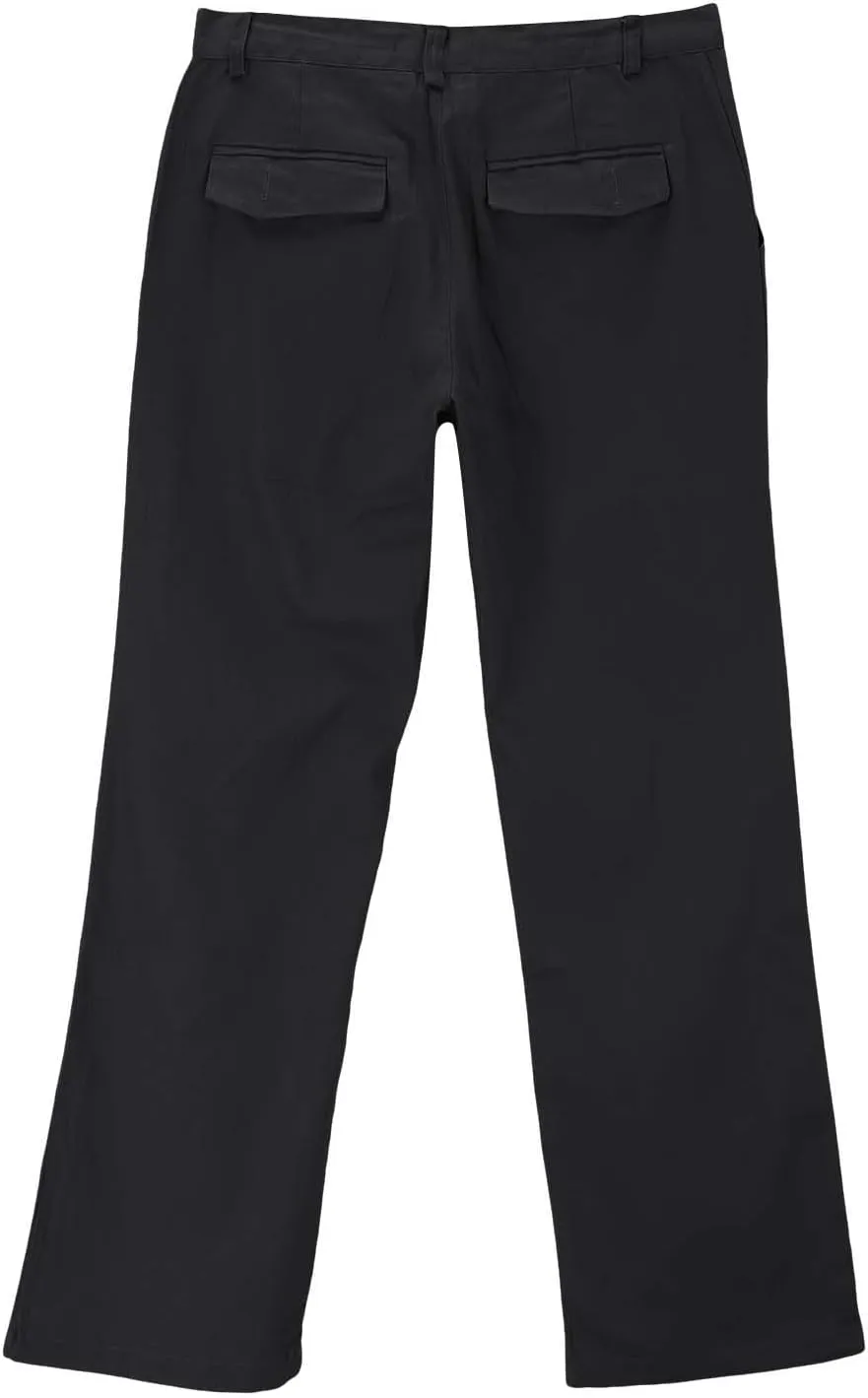 Mens Cargo Pants Casual Straight Leg Slim Fit Work Hiking Trousers Solid Color Lightweight Outdoor Chino Pants Slacks