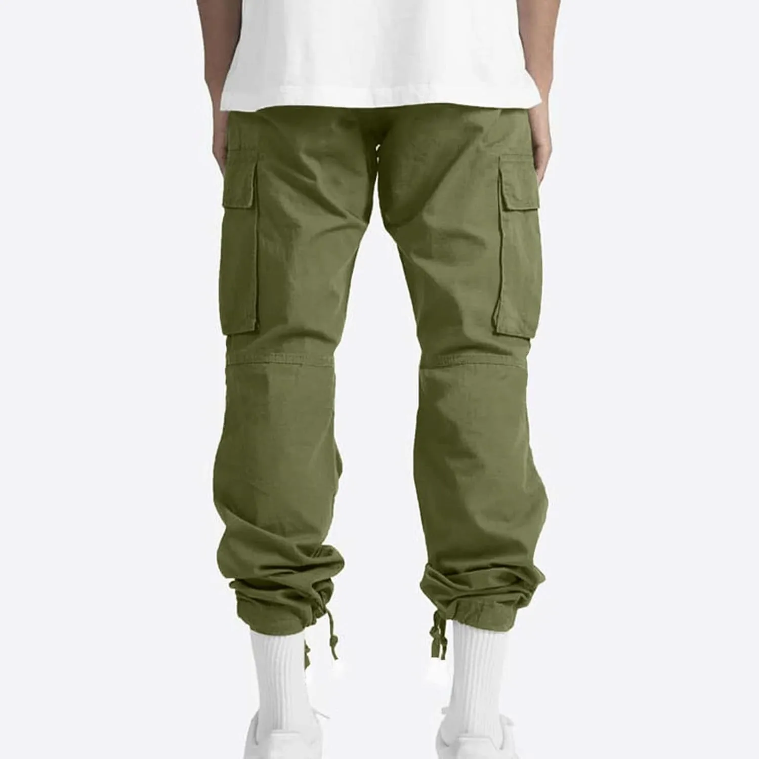 Mens Cargo Pants Lightweight Outdoor Comfort Fishing Work Pants Stretch Travel Regular Ripstop Camping Hiking Pants