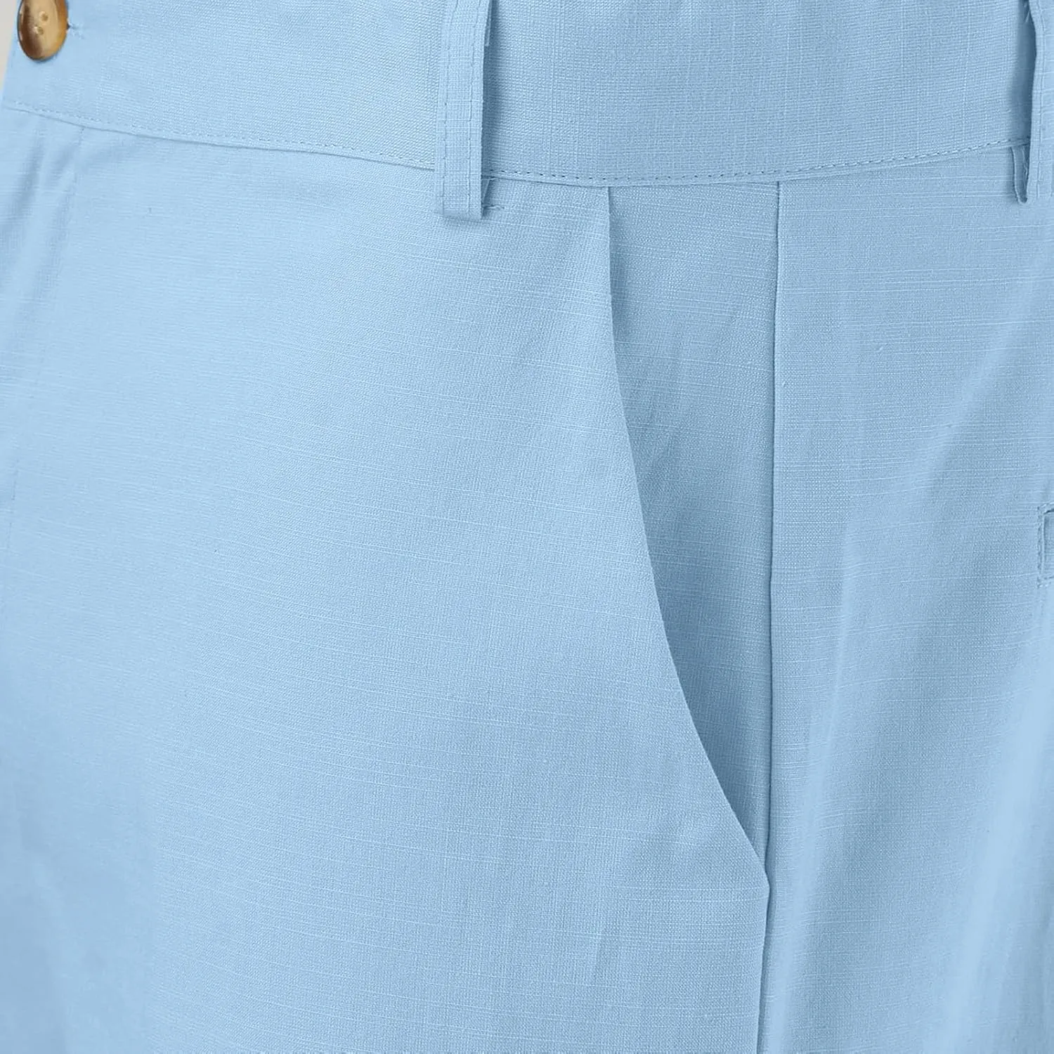 Mens Casual Pants Plain Beach Vacation Pants Elastic Waist Lightweight Loose Fit Pleated Slacks Summer Yoga Trousers
