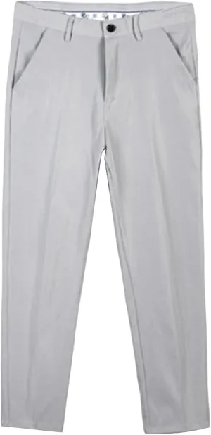 Mens Classic Fit Plaid Pants Casual Stretch Slim Fit Dress Chino Pants Fashion Formal Business Trousers