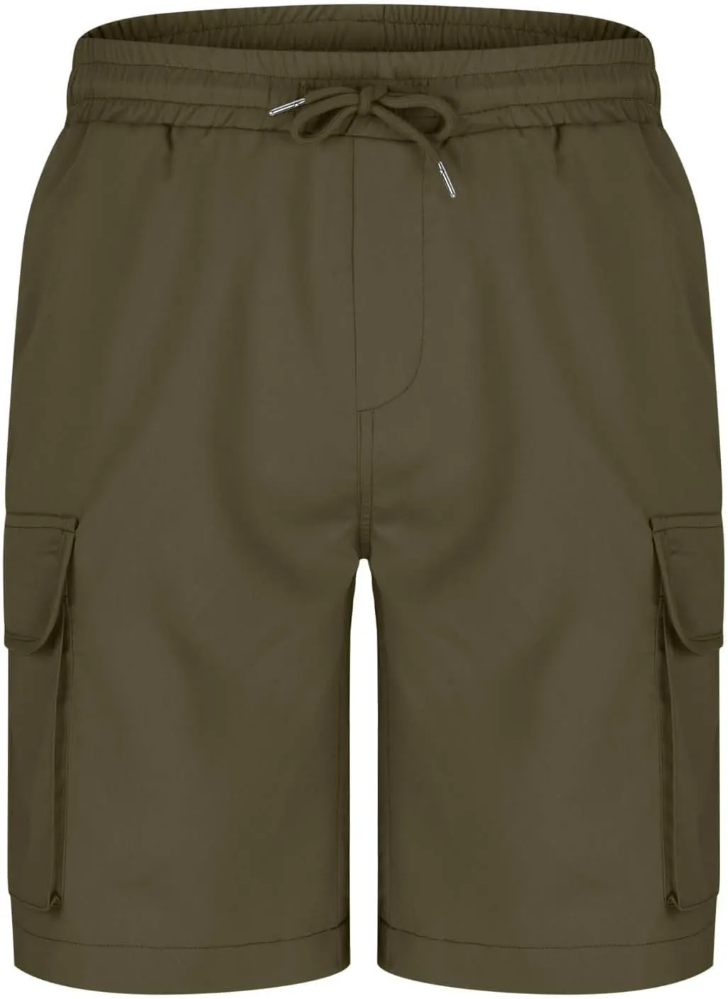 Mens Drawstring Elastic Waist Cargo Shorts 2025 Summer Trendy Stretch Lightweight Comfy Work Short Casual Loose Pants