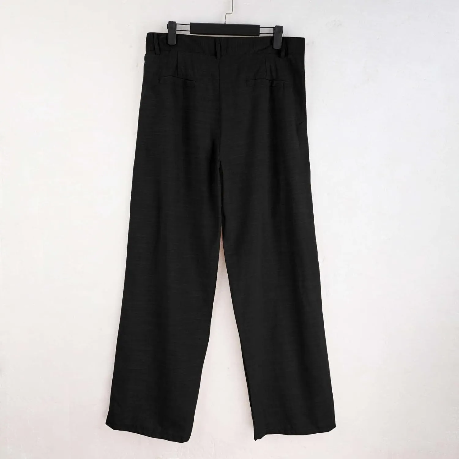 Mens Linen Beach Pants Big Tall Classic Flat Front Chino Pants Casual Lightweight Straight Leg Summer Beach Trouser