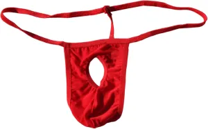 Men's Sexy Underwear Soft Comfortable Briefs Men's Sexy Panties Lingerie Hollow Thong Brief Underpants