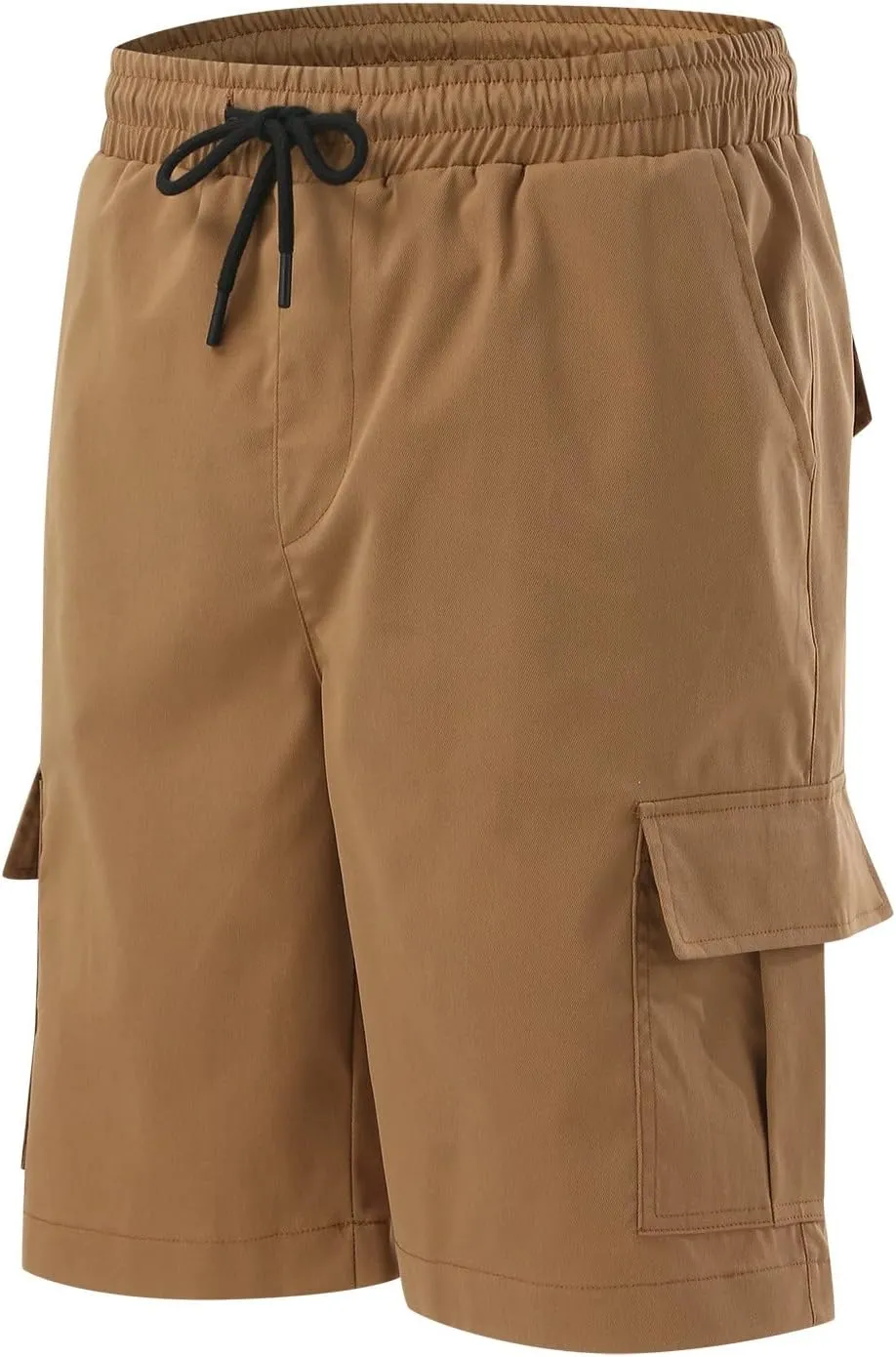 Men's Shorts Cargo Mens Cotton Men Casual Patriotic Elastic Waist for Summer Workwear Linen Big Tall Wear