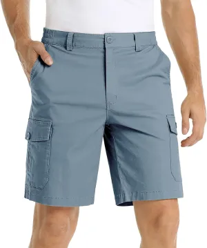 Mens Shorts Cargo White Linen Denim Slim Fit Men Khaki 5 Inch Personalised for Below Knee Men's Big Corduroy Plain