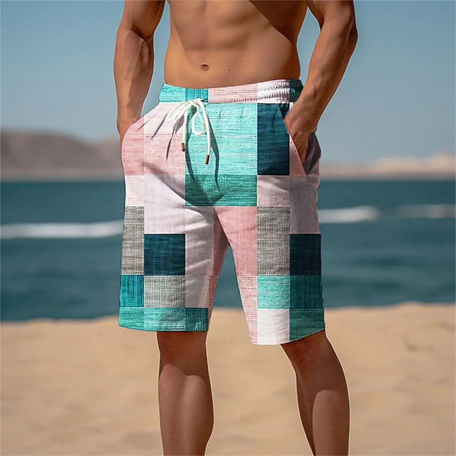 Mens Shorts Slim Fit Mans Short Pants Trunks for Men Football Pant for Man