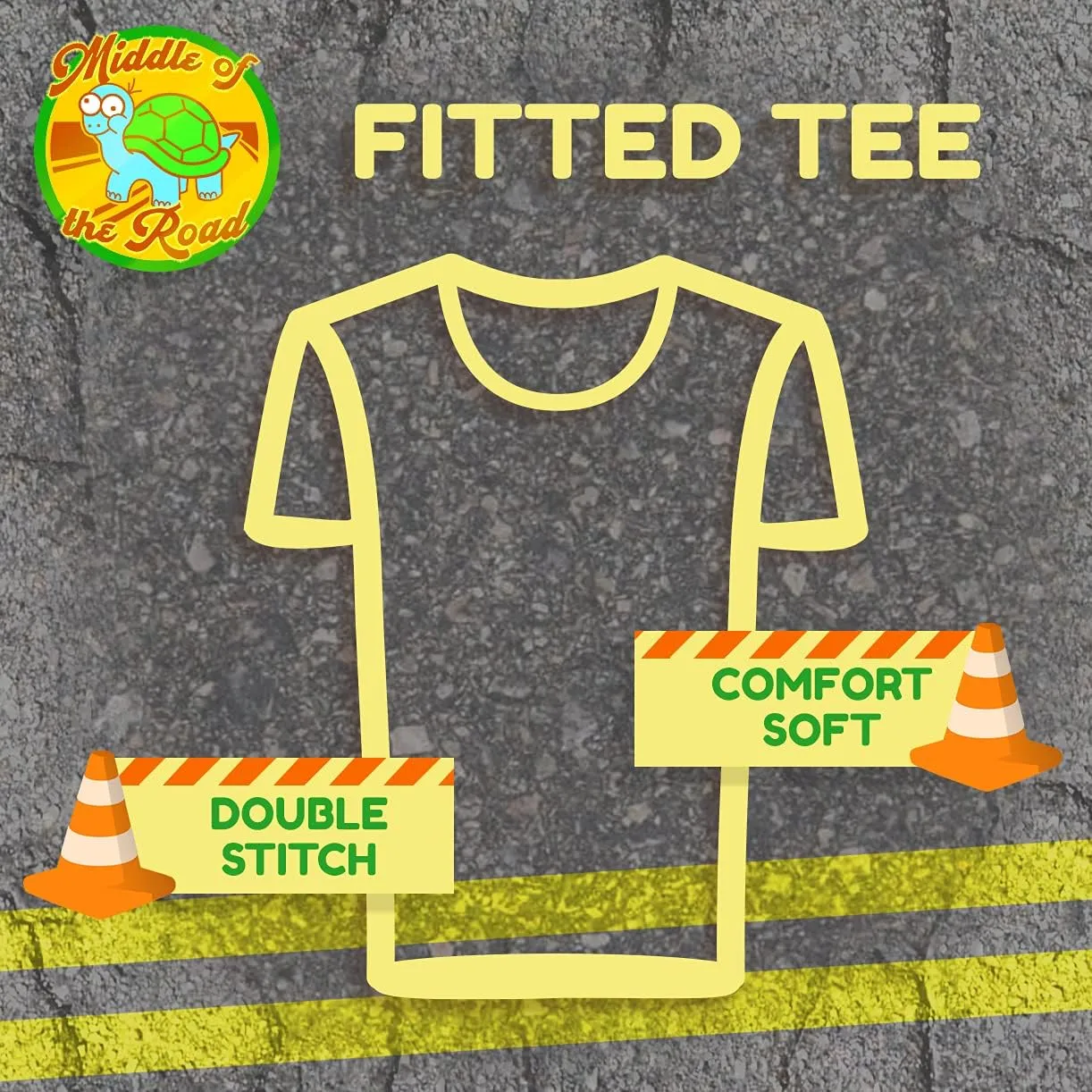Middle of the Road Is It Organic Though? - Women's Comfortable Junior Cut T-Shirt