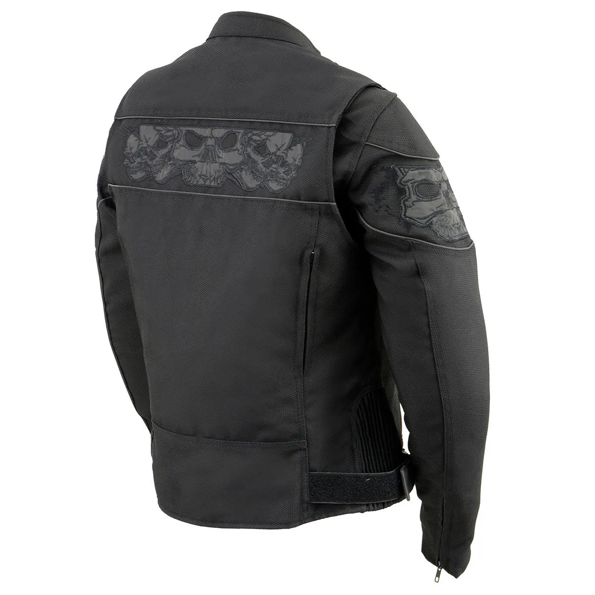 Milwaukee Leather MPL2730 Women's Black Crossover Textile Scooter