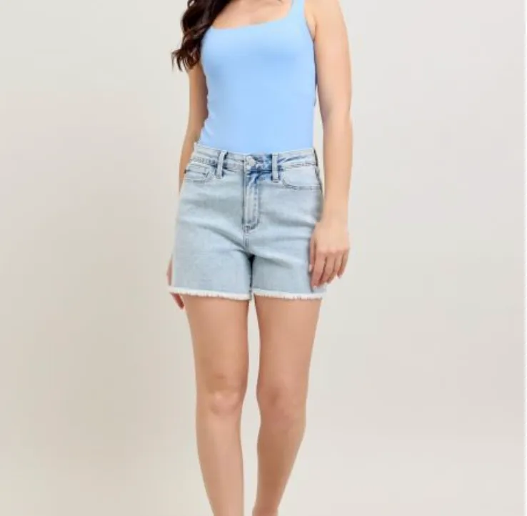 Mineral Wash Cut Off Shorts