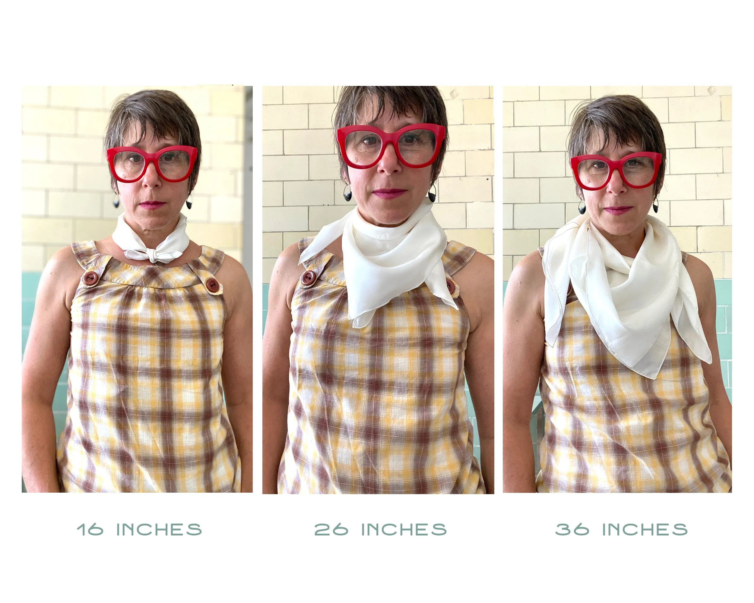 Mod Pod silk scarf