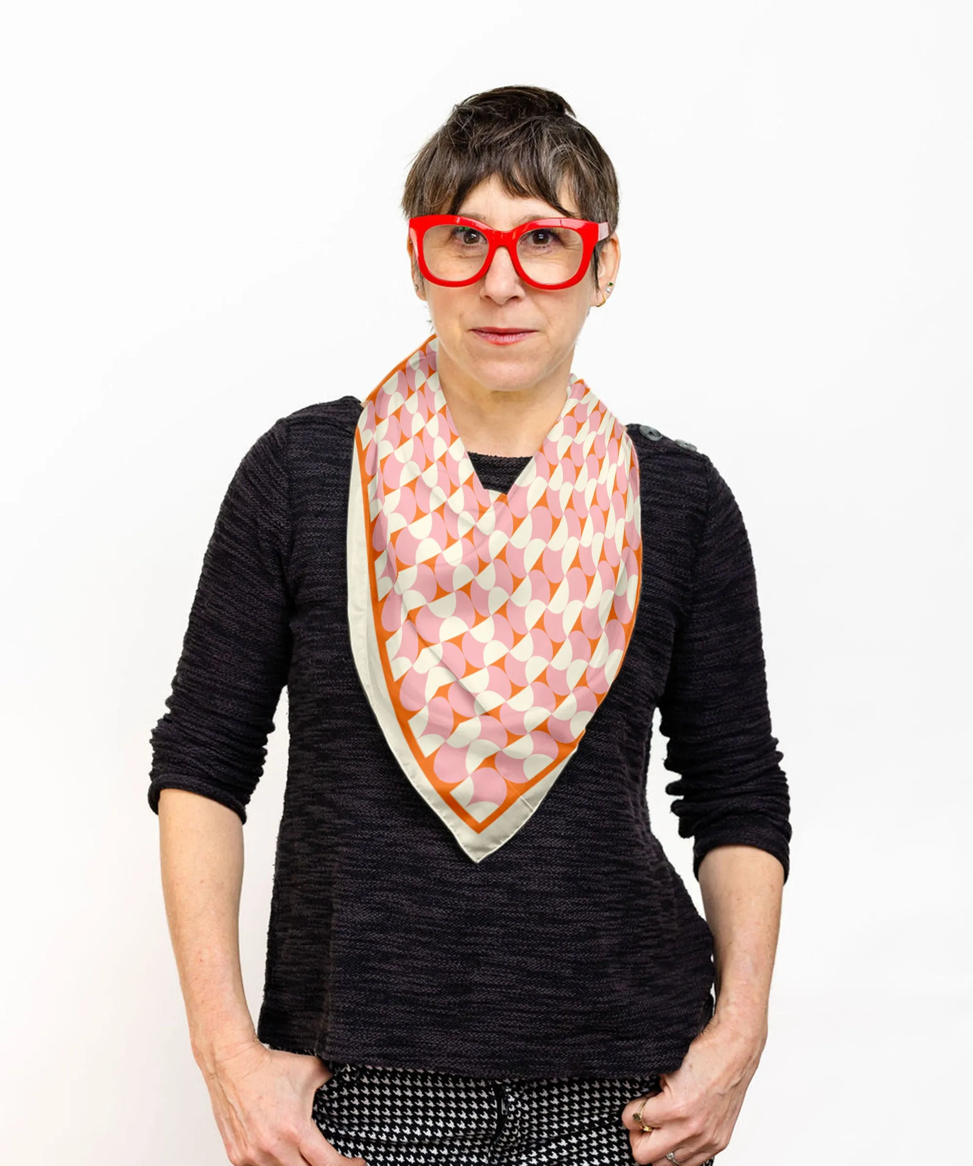 Mod Pod silk scarf