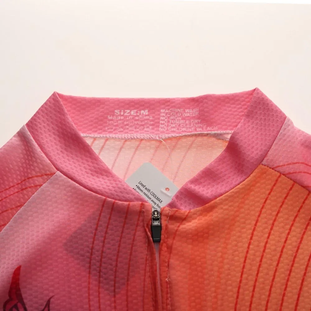 Mountain Bike Jersey Women, Women's Cycling Jersey Biking Shirt Jacket Tops, Comfortable Quick Dry