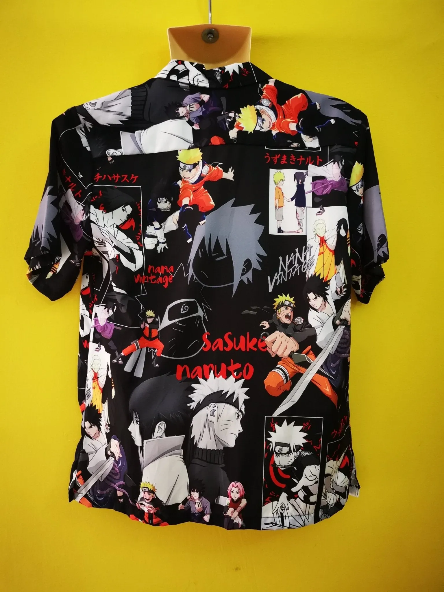 Naruto Collar Shirt
