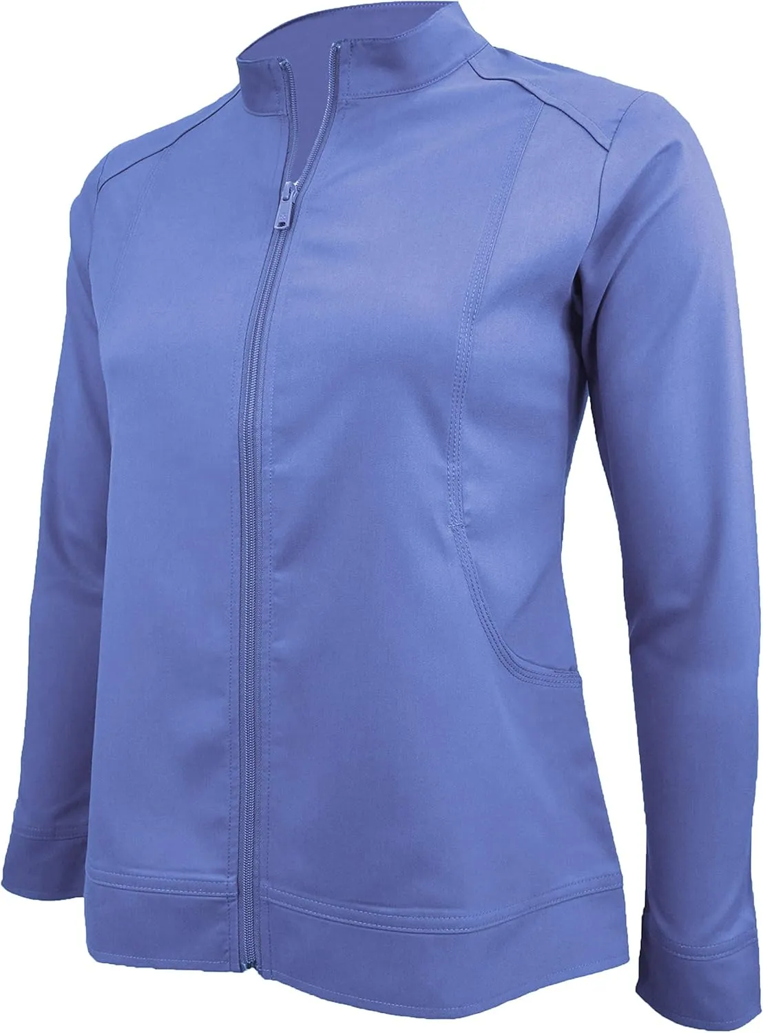 Natural Uniforms Women's Ultra Soft Stretch Zip Up Scrub Jacket (5200)