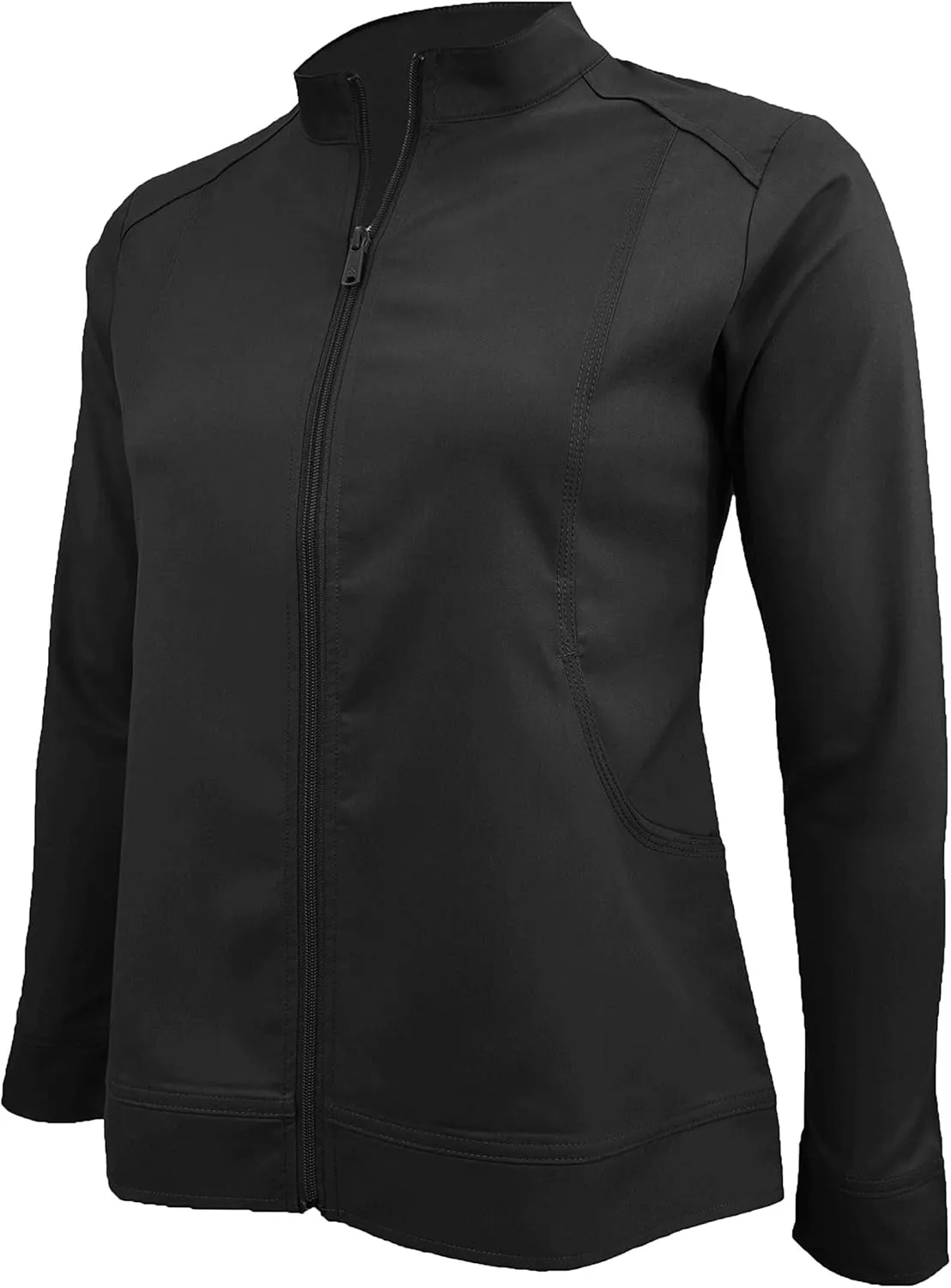 Natural Uniforms Women's Ultra Soft Stretch Zip Up Scrub Jacket (5200)