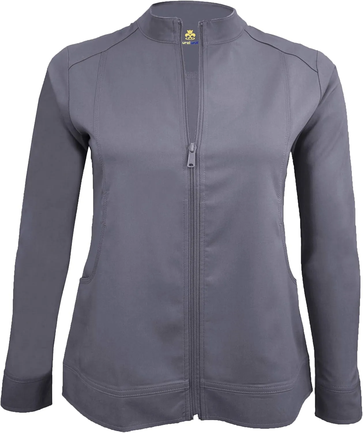 Natural Uniforms Women's Ultra Soft Stretch Zip Up Scrub Jacket (5200)