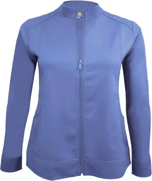Natural Uniforms Women's Ultra Soft Stretch Zip Up Scrub Jacket (5200)