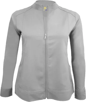 Natural Uniforms Women's Ultra Soft Stretch Zip Up Scrub Jacket (5200)