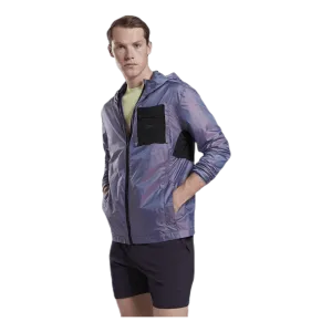 Night Runner Convert Jacket Purple