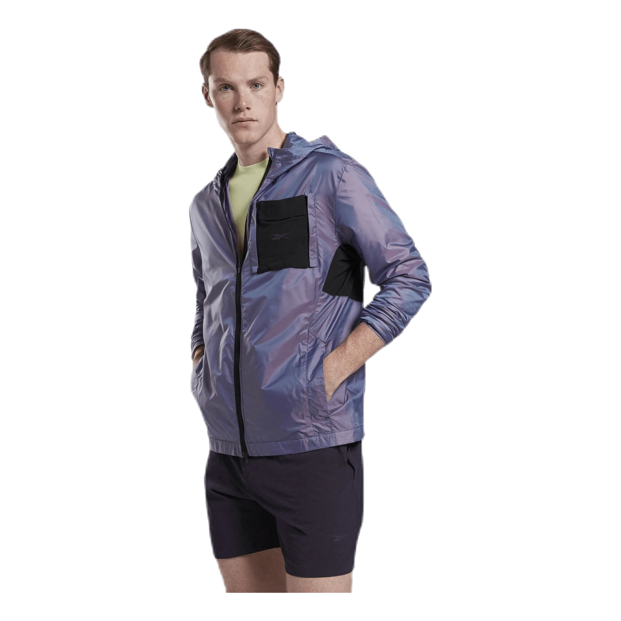 Night Runner Convert Jacket Purple