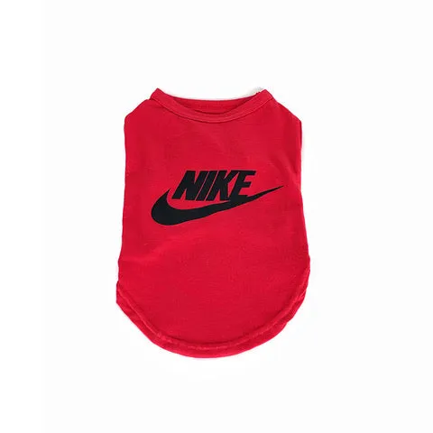 nike red tank